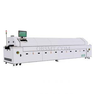 8 zones reflow oven