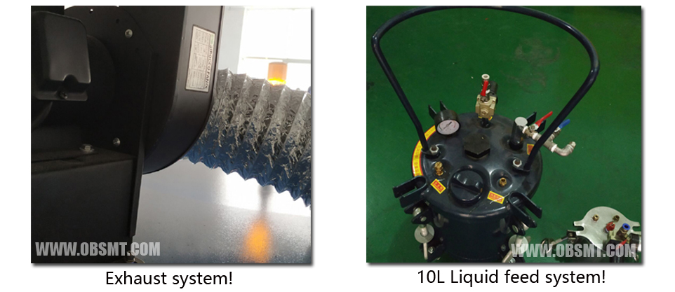 OUBEL conformal coating machine detail