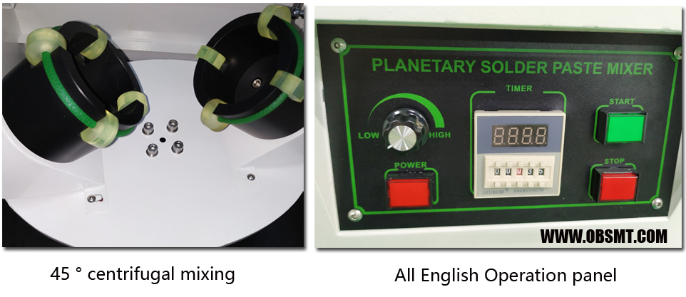 obsmt SMT solder mixer detail