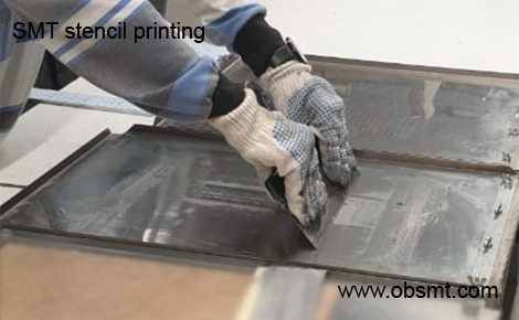 OBSMT manual SMT stencil printing